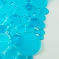 thumbnail image 5 of Bubbles Non-Slip Oval Bathtub Mat Clear Aqua Blue 28 L x 15 W, 5 of 7