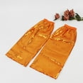 thumbnail image 3 of AINIYS Sequins Leg Warmers Sparkle Leg Sleeves Leg Socks Leg Warmers Dance Accessories for Women Girls Orange, 3 of 3