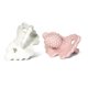 thumbnail image 1 of Mordedor RAZBABY de Silicona - Pack de 2 (Rosa y Blanco), 1 of 8