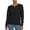Black, variant on UVPLove Women's Lightweight Button-Down Cardigan Sweater,Black,S-3XL