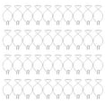thumbnail image 2 of Dropped Ceiling Hooks, Hang From Ceiling Rebound Hook Ceiling Hook Ceiling Clip Fishtail Ceiling Hook F2 Metal Hook  for Birthday Party for Classroom, 2 of 7