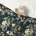 thumbnail image 2 of Pofeuu Watercolor Floral Print Puppy Blanket,Dog Blankets,Pet Blanket Cozy Cat Blankets for Indoor Cats, Fuzzy Pet Blanket for Kitten Doggy Dog Blankets-Small, 2 of 8