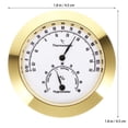 thumbnail image 4 of OUNONA violin moisture Meter Golden Alloy Hygrometer for Musicians Storage and Care of Instruments 1Set, 4 of 8