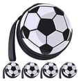 thumbnail image 1 of monederos de fútbol de hojalata, monederos de hojalata con forma de balón de fútbol, monederos creativos, monederos deportivos de hojalata para amantes del fútbol, 1 of 7