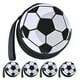 thumbnail image 1 of monederos de fútbol de hojalata, monederos de hojalata con forma de balón de fútbol, monederos creativos, monederos deportivos de hojalata para amantes del fútbol, 1 of 7