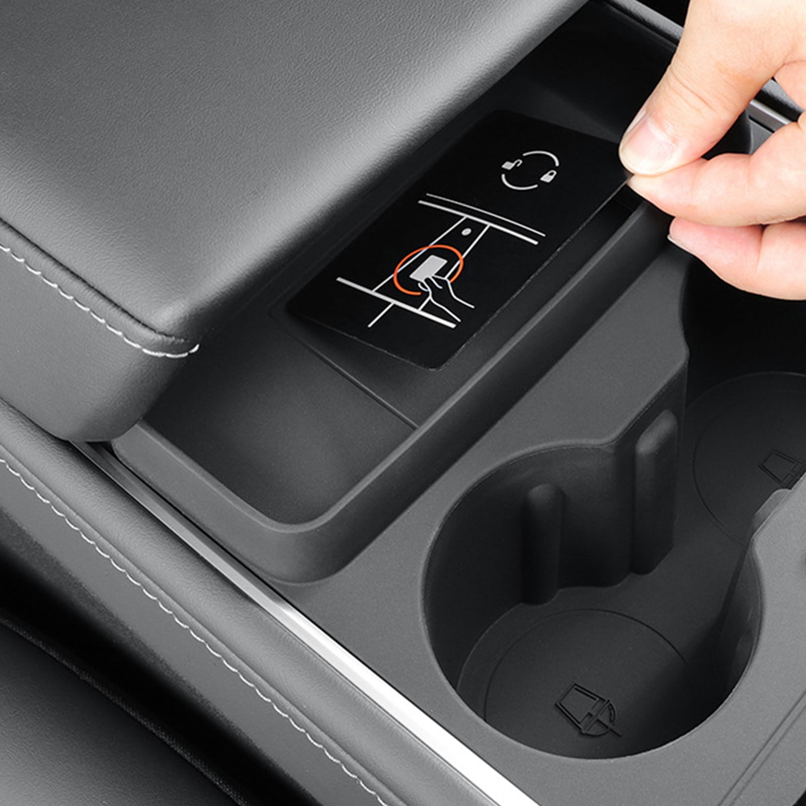 Automotive Center Console Organizers Cup Holder Armrest Storage Box for Y 3 Car Accessories