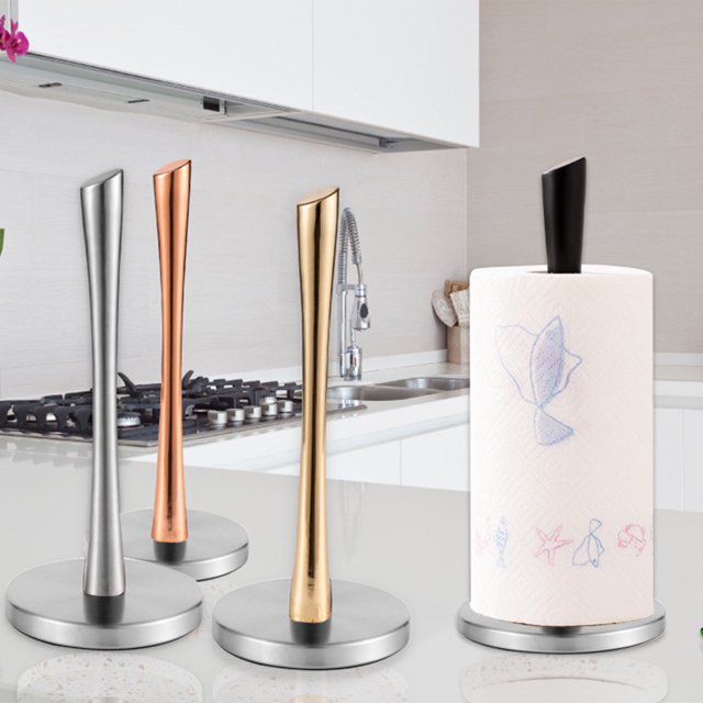 YAOMOBB Towel Holder Stand Free Standing Towel Holder Non Slip Tissue Dispenser for Home