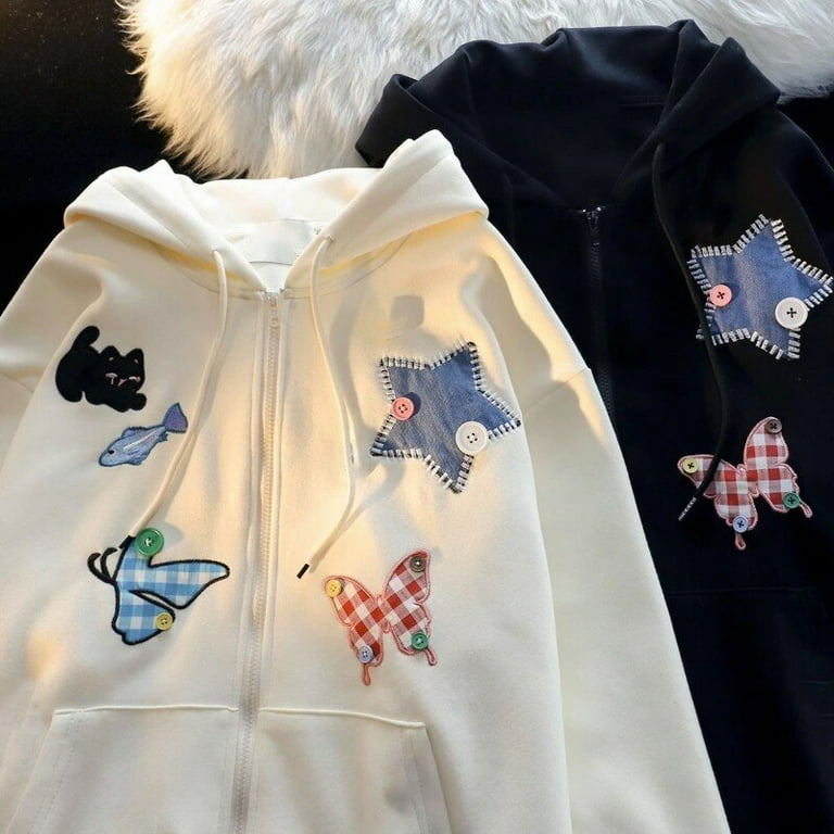 Kyc vintage butterfly hoodie sale