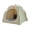 Beige, variant on Pop-Up Pet Tent,Pet Tent, Portable Hideaway for Cats & Small Dogs, Year-Round Comfort, Fully Washable Convenience