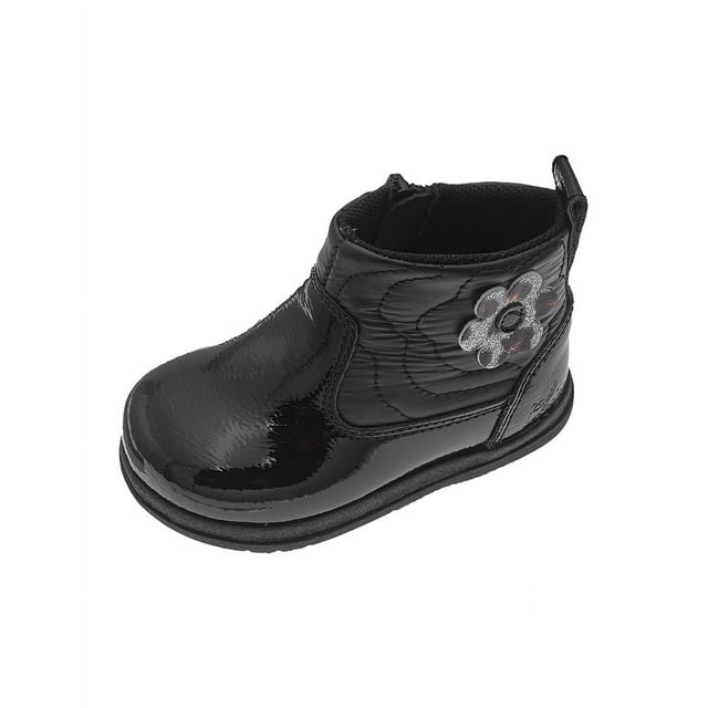 Chicco Bota Ginxy en Charol con Flor Lateral