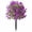 Purple, variant on Artificial Petunias With Ground Stakes For Outdoor Parties, Colorful Faux Flowers Gift Decor 22 In,1PC
