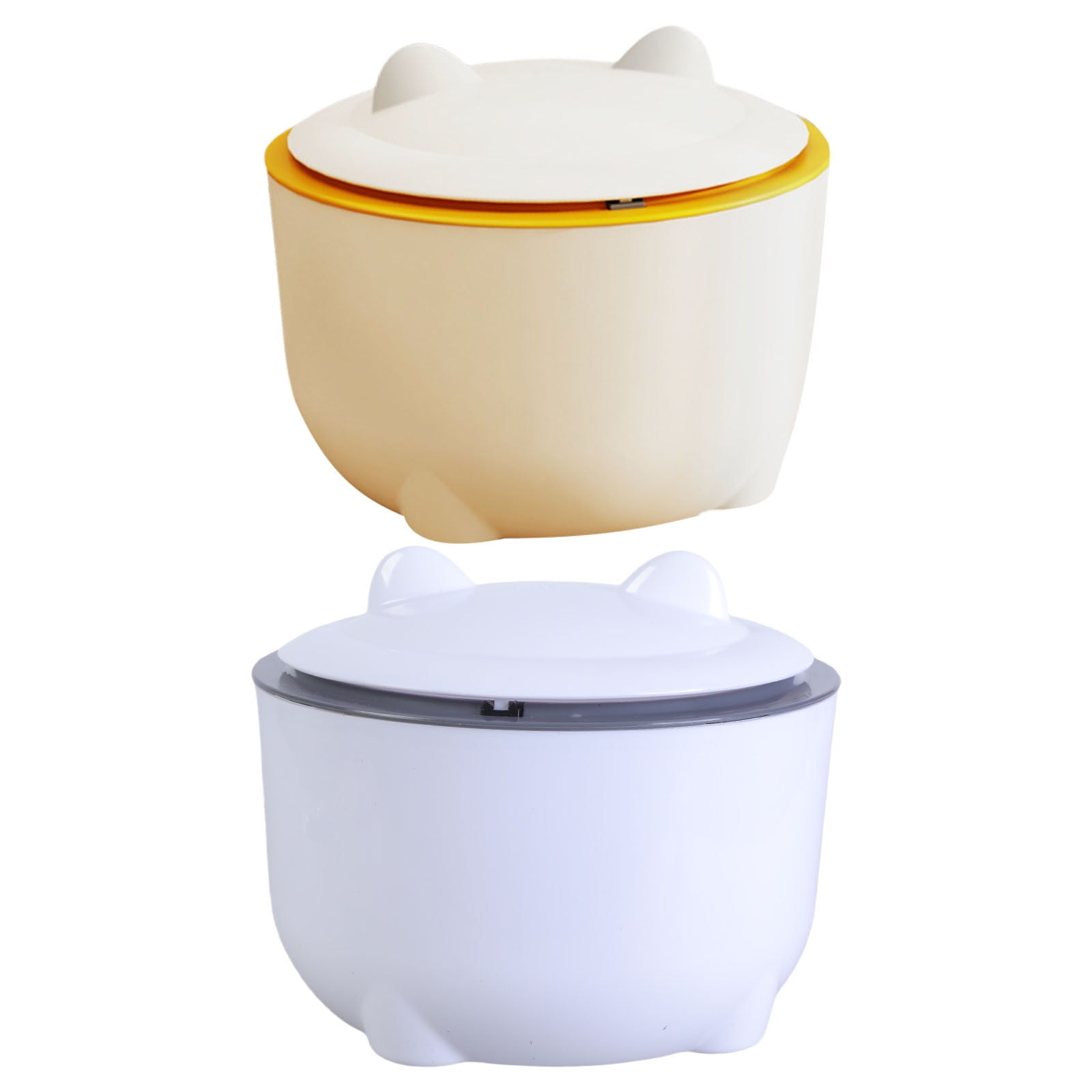 Odor Locking Cats Litter Disposal Can with Press Type Lid for Hygienic and Homes Environment Freshed Air Pet Supply