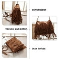 thumbnail image 6 of Senikei Fringe Crossbody Shoulder Bag Tassel Messenger Bag Fashionable Western Fringe Purse, 6 of 7