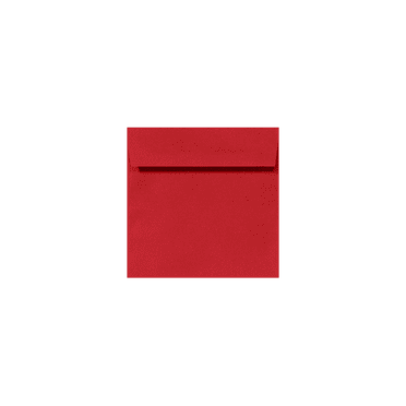 LUXPaper Square Envelopes, 80 lb, 3 1/4 x 3 1/4, Ruby Red, 50 Pack