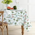 thumbnail image 2 of Hawaii Palm Leaves Tablecloth Summer Tropical Table Covers for Birthday & Party Decorations / Kitchen Dining Room / Picnic，BBQ / Tabletop / Weddings (Rectangle, 60"×102"), 2 of 5
