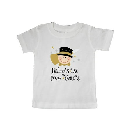 

Inktastic 1st New Years Baby Boy Holiday Gift Baby Boy T-Shirt