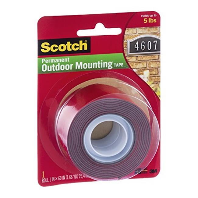 3M 4011 Mounting Tape Exterior 1 x 60 in.