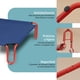 thumbnail image 5 of Cama Elevada Esquimal Azul Rojo con Malla Transpirable para Perro Mediano, 5 of 7
