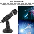 thumbnail image 4 of OUTAD Computer Notebook Desktop Microphone KTV-307 Wire Karaoke Handheld Microphone 3.5mm Mic With Base For Singing Recording, 4 of 7