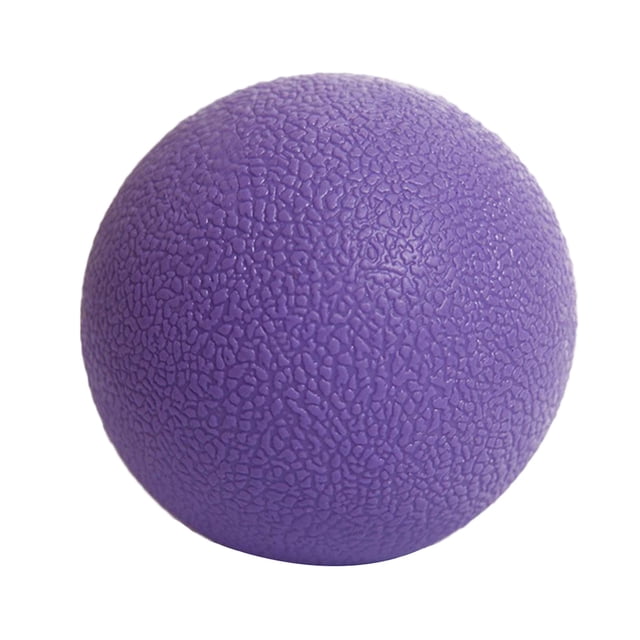Gimnasio Fitness Bola de masaje muscular Punto miofascial Liberación del dolor Púrpura Colcomx Bola de masaje miofascial