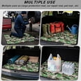 thumbnail image 3 of COEQINE Car Cargo Mat Heavy Duty Rear Trunk Liner Machine Washable Dog Cargo Protector Universal Size Protective Mat for SUV, Sedan, Truck, Camo Camouflage Green Black, 3 of 7