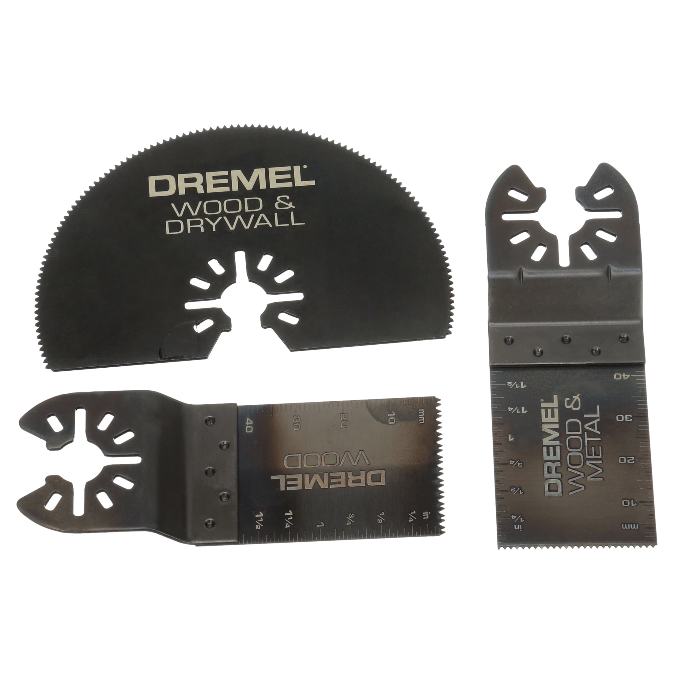 Dremel MM492, Multi-Max Oscillating Universal Dual Interface Cutting Accessory Set, 3-Piece