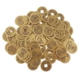 thumbnail image 1 of 100 piezas de monedas chinas de , monedas Feng Shui I-ching, 5 monedas de tiempo de dinastía china mezcladas la Cobre Hugo monedas chinas de buena suerte, 1 of 8
