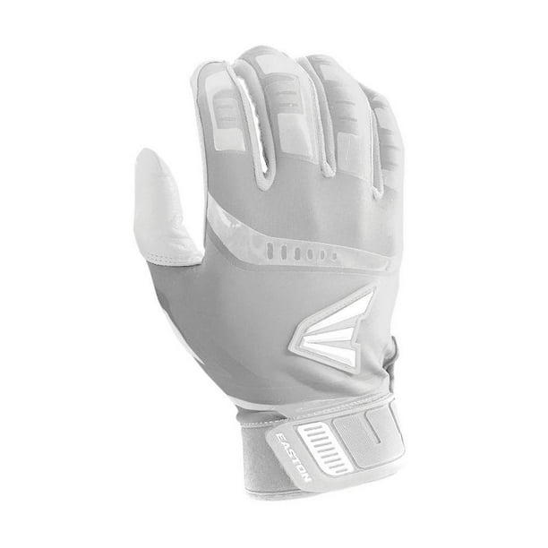 Easton Batting Gloves Youth WalkOff White/White Size L