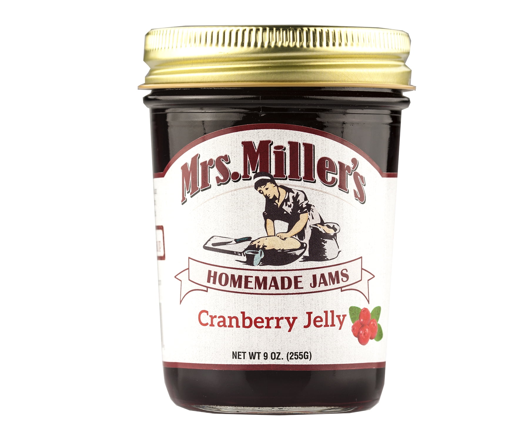 Mrs. Miller's Cranberry Jelly 9 oz. (2 Jars)