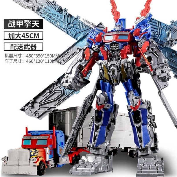Juguetes de transformación de 20CM para niños, Robot de Anime, coche, figura de acción, plástico ABS, película genial, avión, modelo de ingeniería, regalo para niños, nuevo Fivean unisex