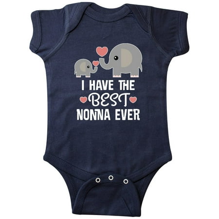 Best Nonna Ever Grandchild Gift Infant Creeper