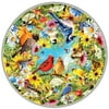 A Broader Views Round Table Puzzle - Backyard Birds by Greg Giordano (500-piece)