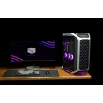 thumbnail image 3 of Cooler Master Cosmos Alpha Full Tower ATX PC Case - Flagship Curved Aluminum Frame, Powerful 200mm Dual Intake Fans, Fits 400mm GPUs & 420mm Radiators, ARGB Chassis Underglow, Limited Edition, 3 of 7