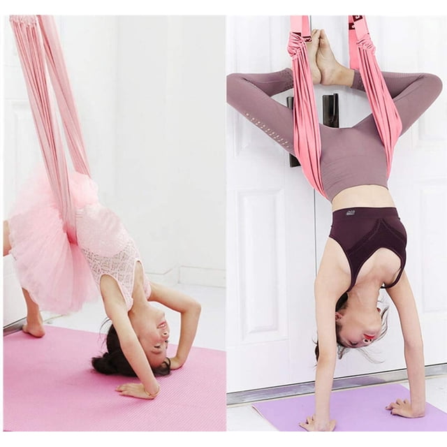 Correa elástica para cintura, espalda y piernas, banda de yoga, entrenador de asistencia para estiramiento de piernas, camilla de yoga, correa de inversión dividida para fitness, danza, ballet,