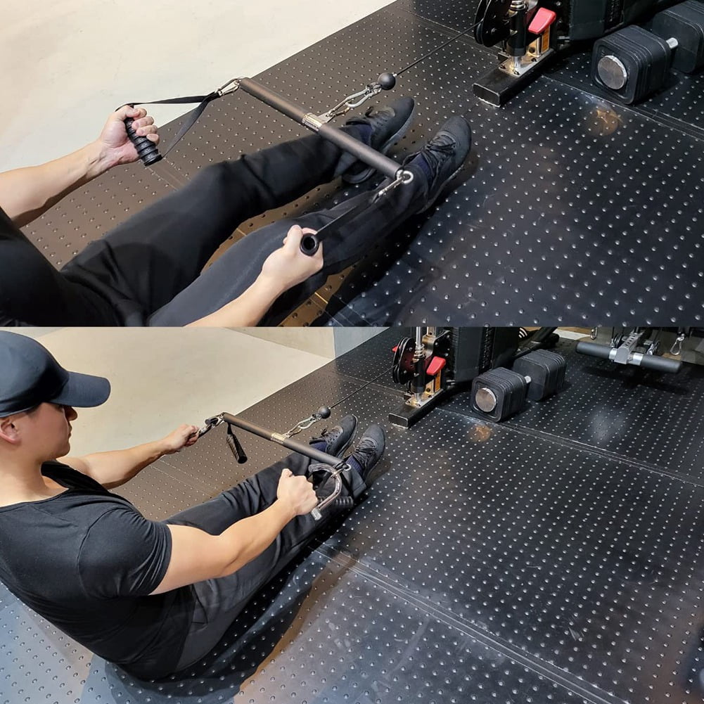 Pull Down Straight Bar Biceps Pulling Bar for Home Gym Bodybuilding