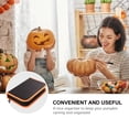 thumbnail image 3 of HEANUJJ 1Pc Professional Pumpkin Carving Tools Organizer Black Storage Bag with Multiple Compartments, 3 of 7