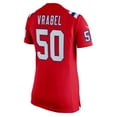 thumbnail image 3 of Women's Nike Mike Vrabel Red New England Patriots Retired Game Jersey, 3 of 3