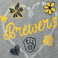 thumbnail image 2 of Infant Navy/Gold/Gray Milwaukee Brewers Batter Up 3-Pack Bodysuit Set, 2 of 3