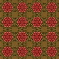 thumbnail image 1 of Ahgly Company Machine Washable Indoor Square Transitional Crimson Red Area Rugs, 4' Square, 1 of 7
