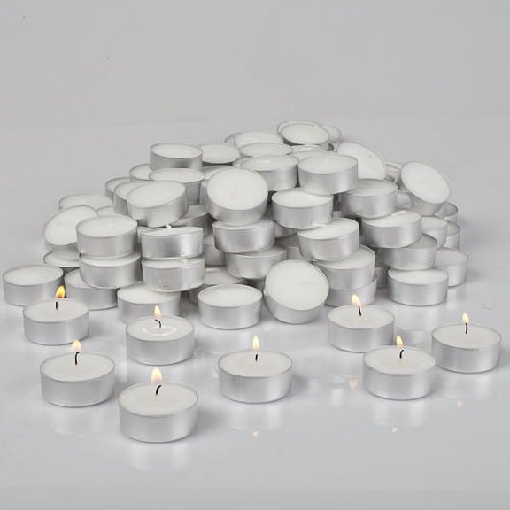 Richland Tealight Candles White Unscented Set of 500