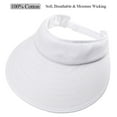 thumbnail image 2 of Sombreros con visera para mujer, gorra de playa con protección UV de verano de ala grande, 2 of 5