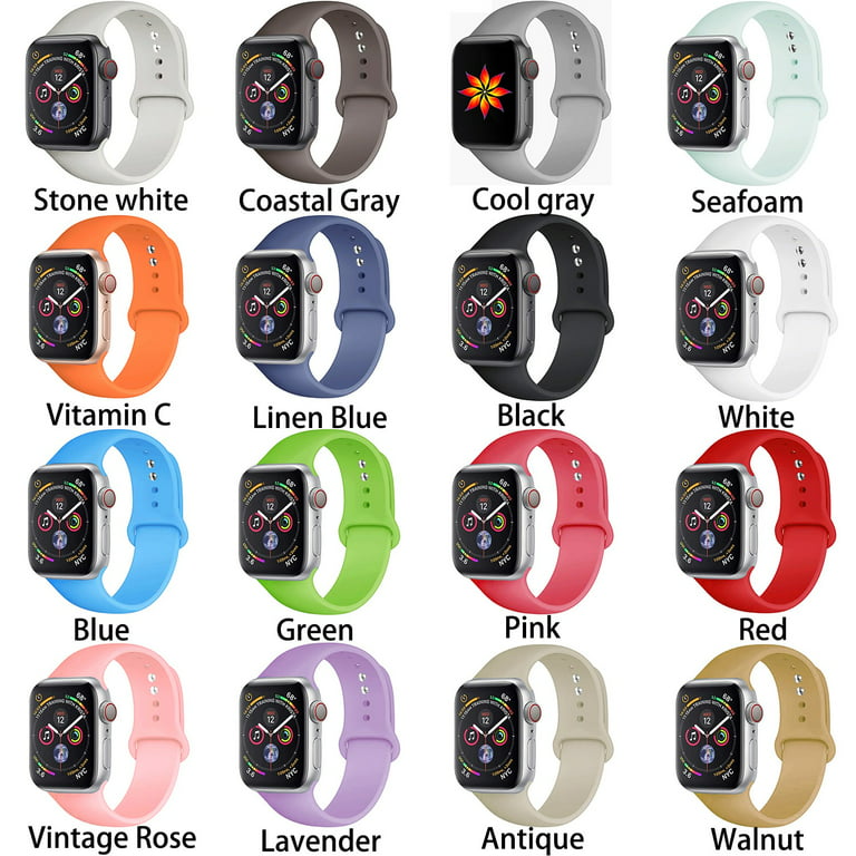 Weave Silicone Band+Case For Apple Watch 38mm 41mm 42mm 44mm 45mm