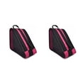 thumbnail image 1 of Sonducket Patines de malla lateral para patines, bolso para zapatos, protectora, bolsa para zapatos de patín, compartimento de colección en Rosado 2piezas Sonducket CBP265176, 1 of 6