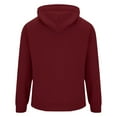 thumbnail image 5 of KANG Distressed Pullover Hooded Sweatshirt For Big Long Sleeve Fleece Jacket With Multiple Pockets Cozy Fall Winter Outerwear Casual Athletic Top, 5 of 7