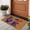 B, variant on Roiihwy Patriotic Welcome Front Door Mat 16x24In, Blue Red White Entryway Rug with Stars Printed, Door Mat Indoor Entrance for Memorial Day 4th of July Decorations