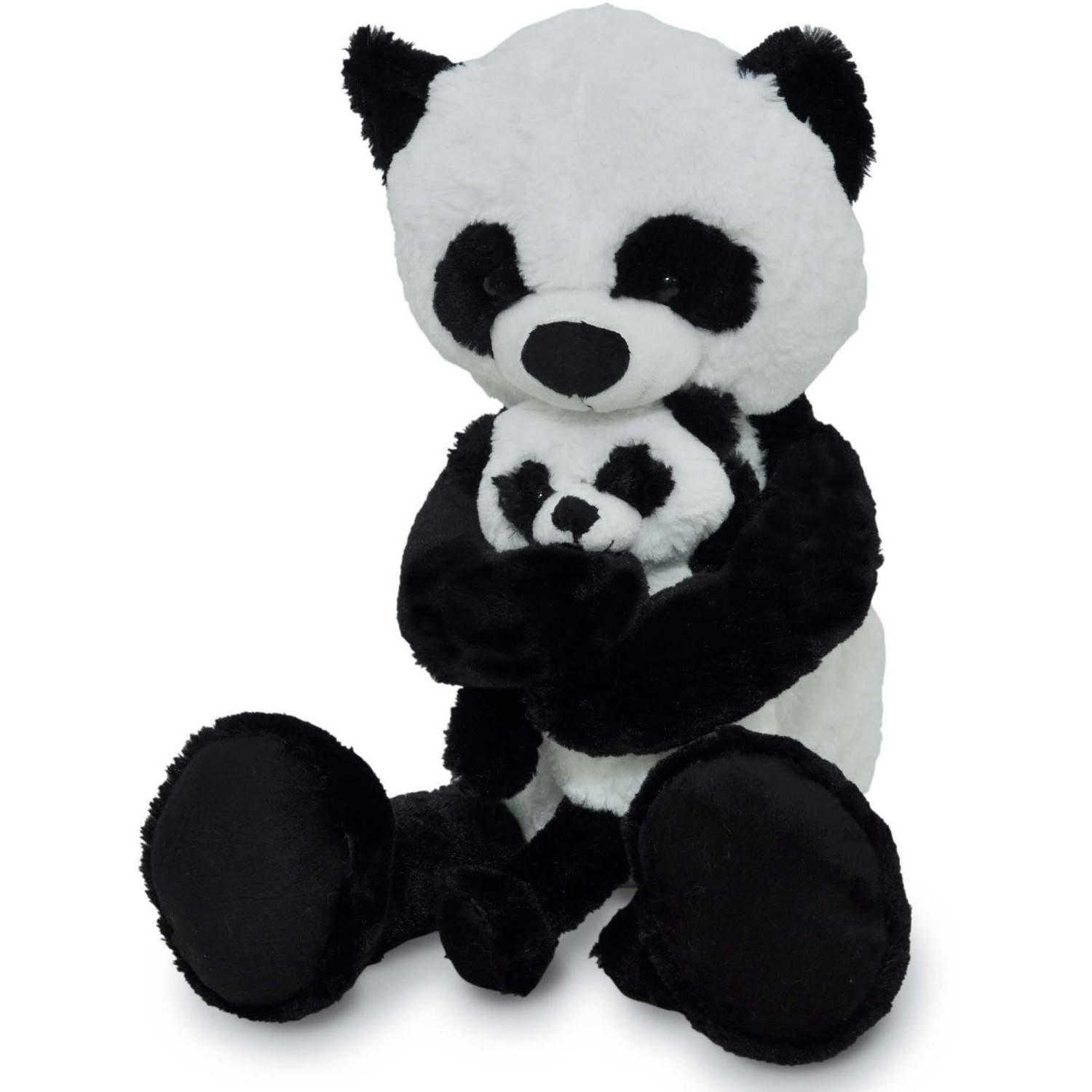 Panda Plush with Baby