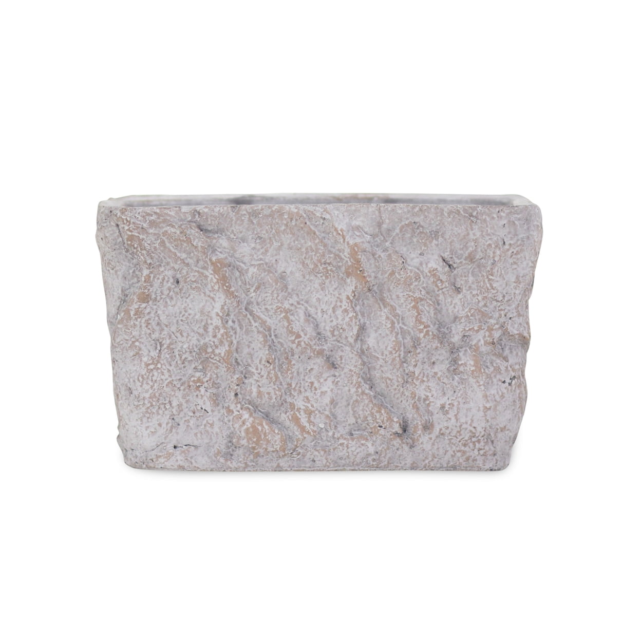 Cheungs Rectangular Outdoor Themes Cement Planter - 9" X 5" X 5.75"