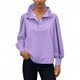 thumbnail image 5 of TaTaai 2026 Spring Summer Solid Color Button Top for Women Long Sleeve Round Neck Casual Blouse Soft Comfy Lightweight Daily Vacation Outfits Gift, 5 of 5