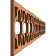 thumbnail image 3 of Ekena Millwork 46 3/8"W x 4"H x 1/4"T Woodall Fretwork Moulding, Cherry, 3 of 13