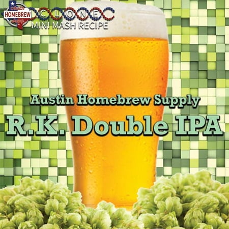 Austin Homebrew Clone Recipe R.K. Double IPA (14C) - MINI (Best Double Ipa Recipe)